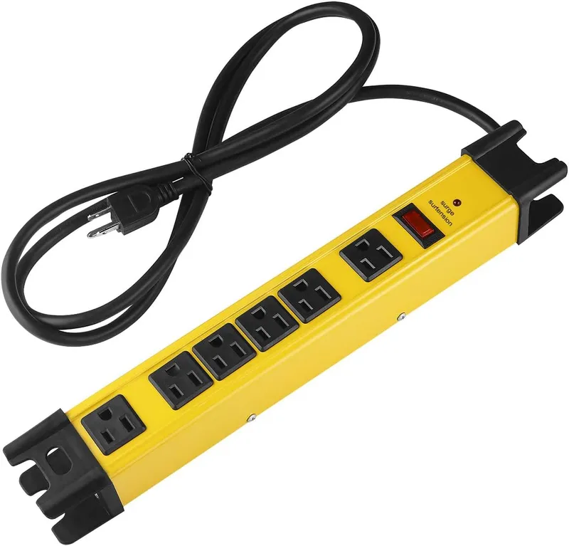 CCCEI Heavy Duty Power Strip Surge Protector